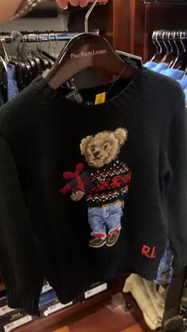 Scored these at @Ralph Lauren outlet for less than half the price🧸🤎 #ralphlauren #aesthetic #toddlersoftiktok #fyp #cozyseason 