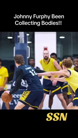 Johnny Furphy Been Collecting Bodies!!  #johnnyfurphy #NBA #posterdunk #indianapacers #fyp 