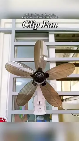 SYCAT Home Electric Fan W/ Clip, Clover Fan Anti-Heat Portable Clip Electric Fan Big Stand Fan 15W Clip fan ##clipfan##fan##electricfan