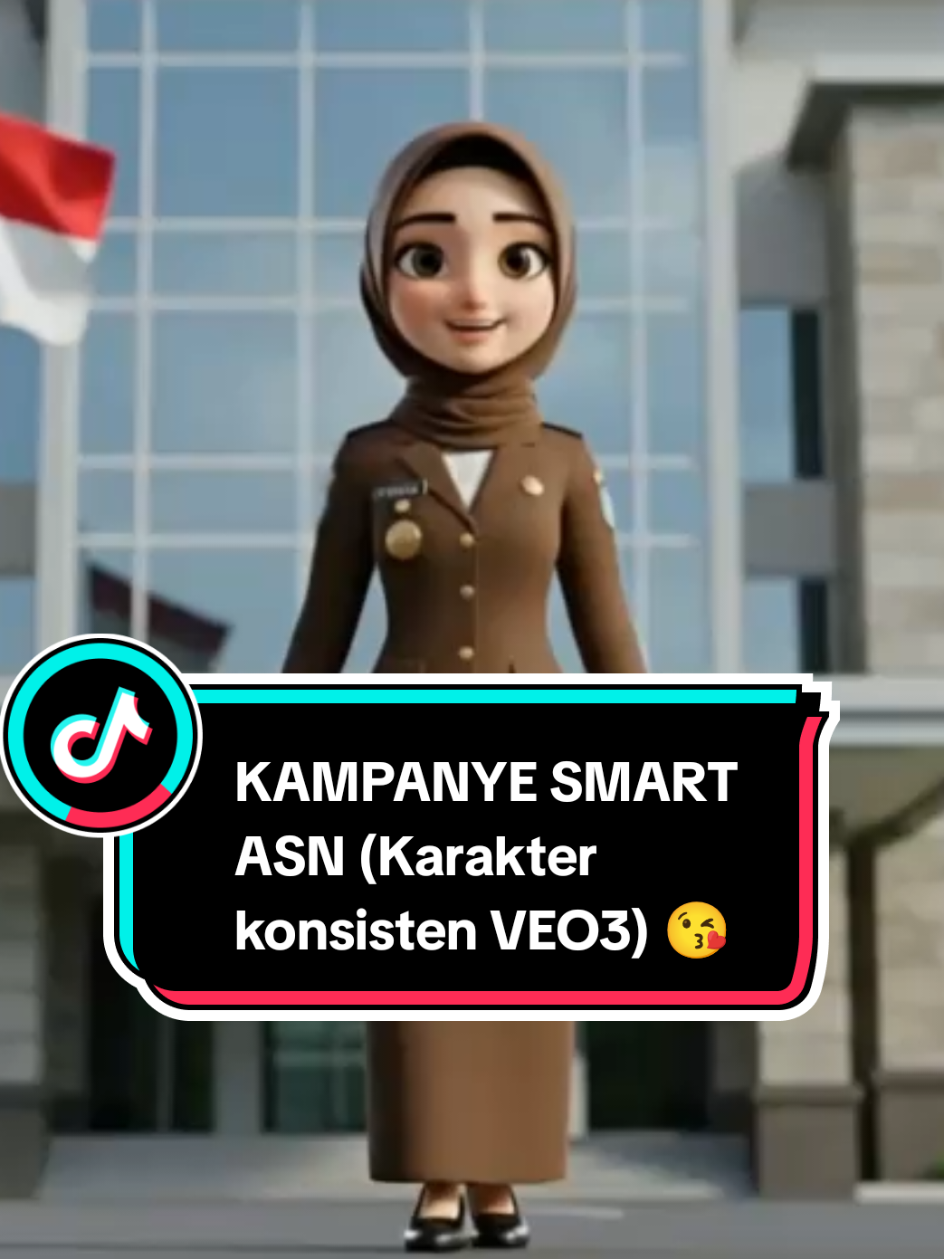 KAMPANYE SMART ASN VERSI KONSISTEN 😂🥳 Terimakasih Tugas Kampanye SMART ASN, tanpamu tiktokku tak akan Fyp dan aku gaakan tau gimana serunya ngulik video veo3 apalagi sudah bisa karakter konsisten 😘 Aku bikin channel khusus share prompt yang aku pake buat konten veo3 ku ini. dan rencana akan ada zoom privat juga buat yang mau belajar. Kindly check lynk di bio atau DM sajaa 😉 #latsarcore #smartASN #latsarcpns #cpns2024 