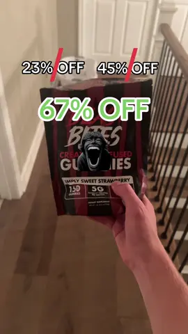 get these gummies while they are 67 percent off #67 #GymTok #fyp 