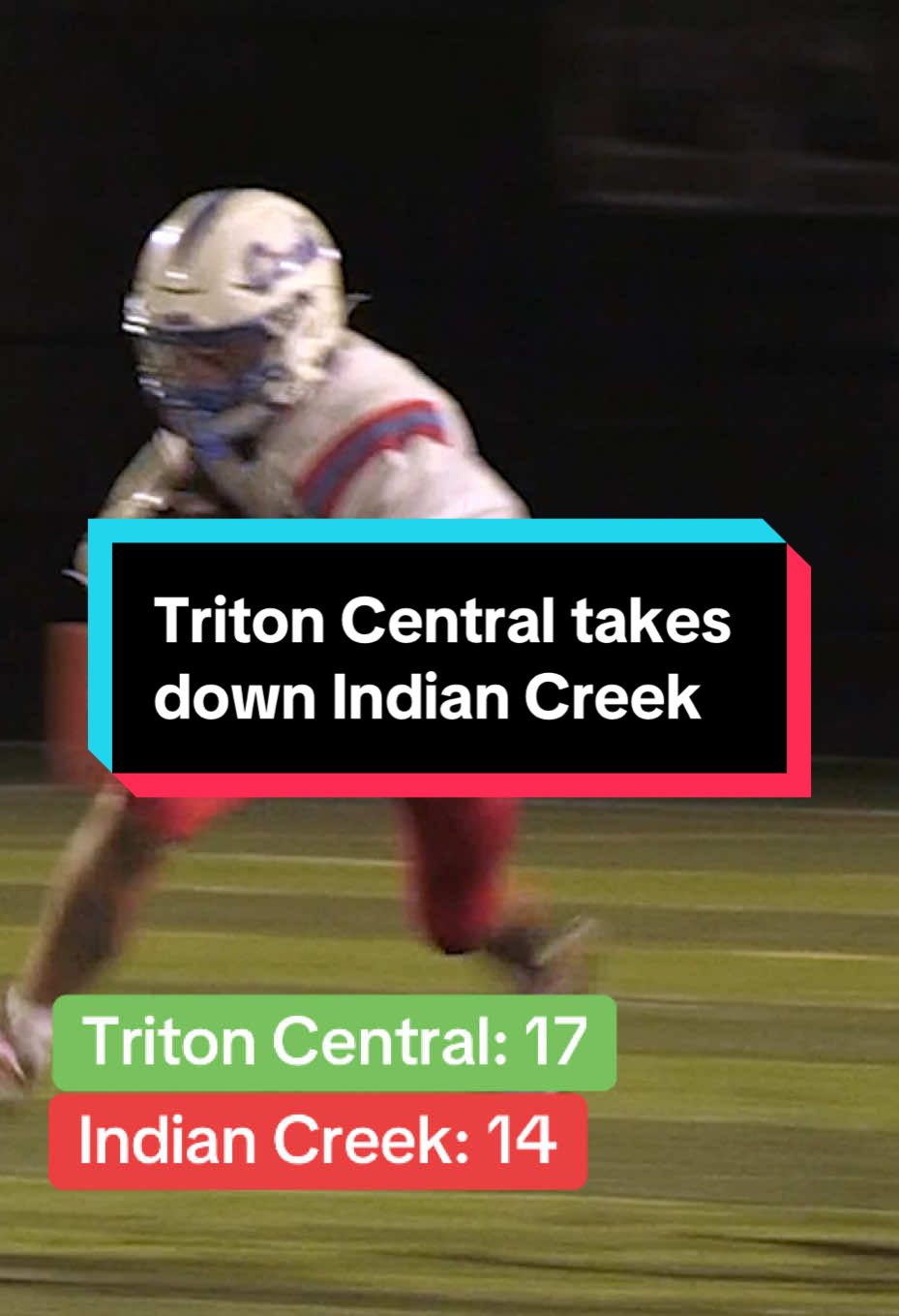 Triton Central defeats Indian Creek 17-14. Head to IndyStar.com for plenty of highlights. #highlight #highlights #spirts #football #highschoolfootball🏈 #highschoolfootball #highschoolsports #highschool