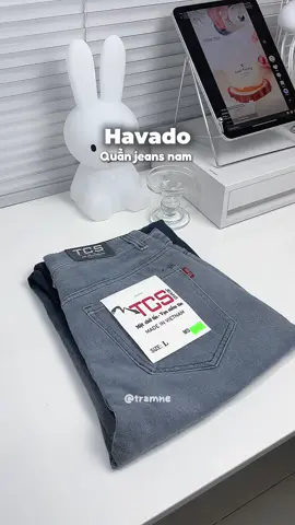 Quần baggy jean nam Havado cho nam #quanjeannam #quanjeanongrong #quanjeannamcaocap #thoitrangnamcaocap 