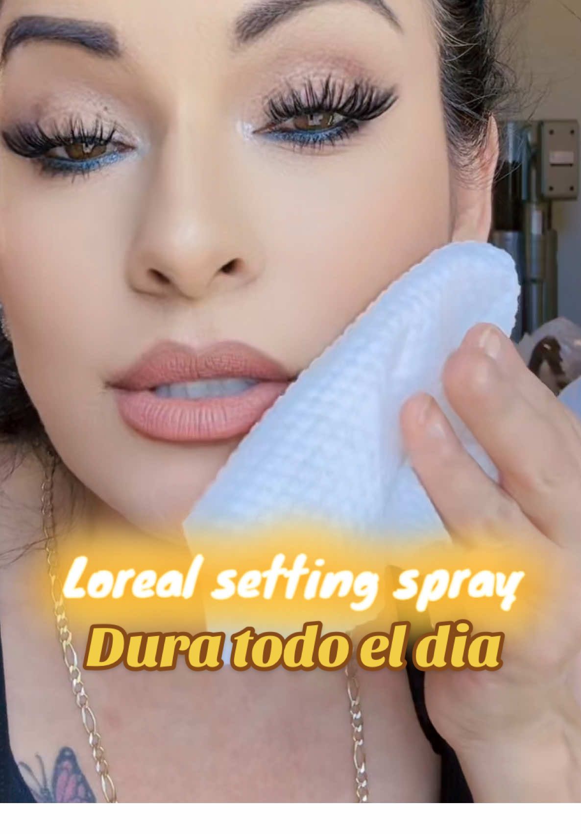 @loréal paris usa #lorealsettingspray #settingspray #36hourssettingspray #makeup #anabella1024 