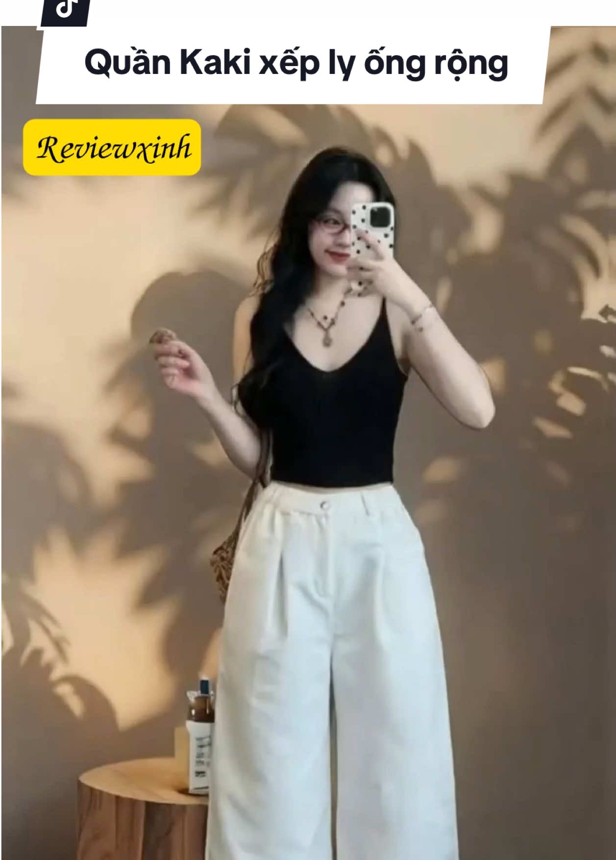 Quần Kaki xếp ly nữ ống suông, quần ống rộng nữ chất kaki rũ mềm mịn chuẩn form tôn dáng phong cách cá tính hottrend #quankaki #quanongrong #hottrend #xuhuong 