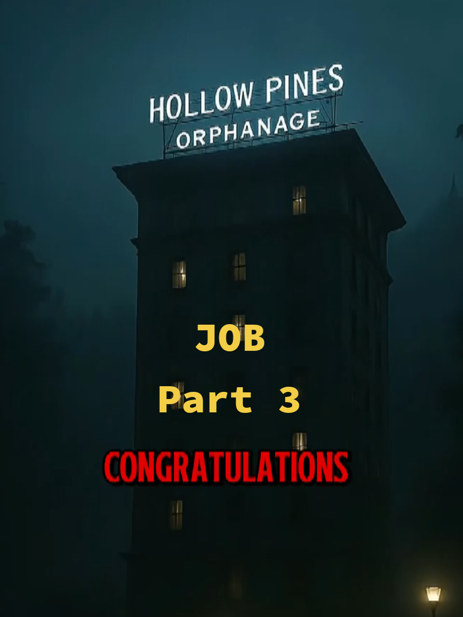 Congratulations 🎊  - Would you take the Job? #horrortok #creepypasta #scaryjobs #tiktokhorror #horror 