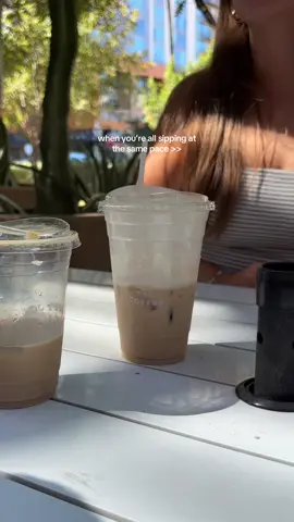 coffee and chat is better when it lasts the same amount of time!! #sippervschugger #coffee #icedcoffee 