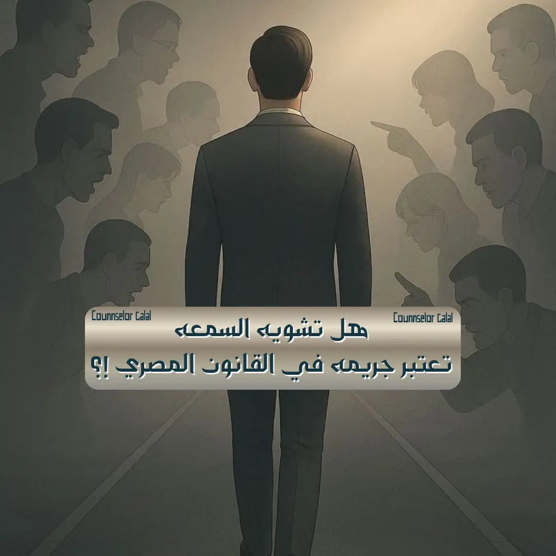 جريمة السب في القانون المصري : هي كل عبارة فيها خدش للشرف أو الاعتبار دون إسناد واقعة معينة وتعاقب عليها بغرامة مالية تتراوح بين ألفي و10 آلاف جنيه. أما جريمة القذف، فهي إسناد واقعة معينة لشخص بطريق القول أو الكتابة أو النشر، وتعاقب عليها بالحبس مدة تصل إلى سنتين وغرامة. تزداد العقوبة إذا ارتكبت الجريمة عبر الإنترنت أو بإحدى طرق الإعلام، وتصل إلى الحبس 5 سنوات وغرامة كبيرة وفقًا لقانون مكافحة جرائم تقنية المعلومات.# #مستشار_قانوني #باحث_قانونى #القانون_المصري #القانون_الجنائي #القانون_فوق_الجميع 
