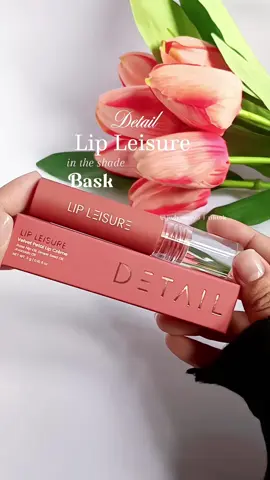 Terracotta vibes in shade Bask — warm, wearable, and always on point 🍂@Detail Cosmetics #detailing #detailcosmetics #lipleisure #velvetliptint #creamyskincare 