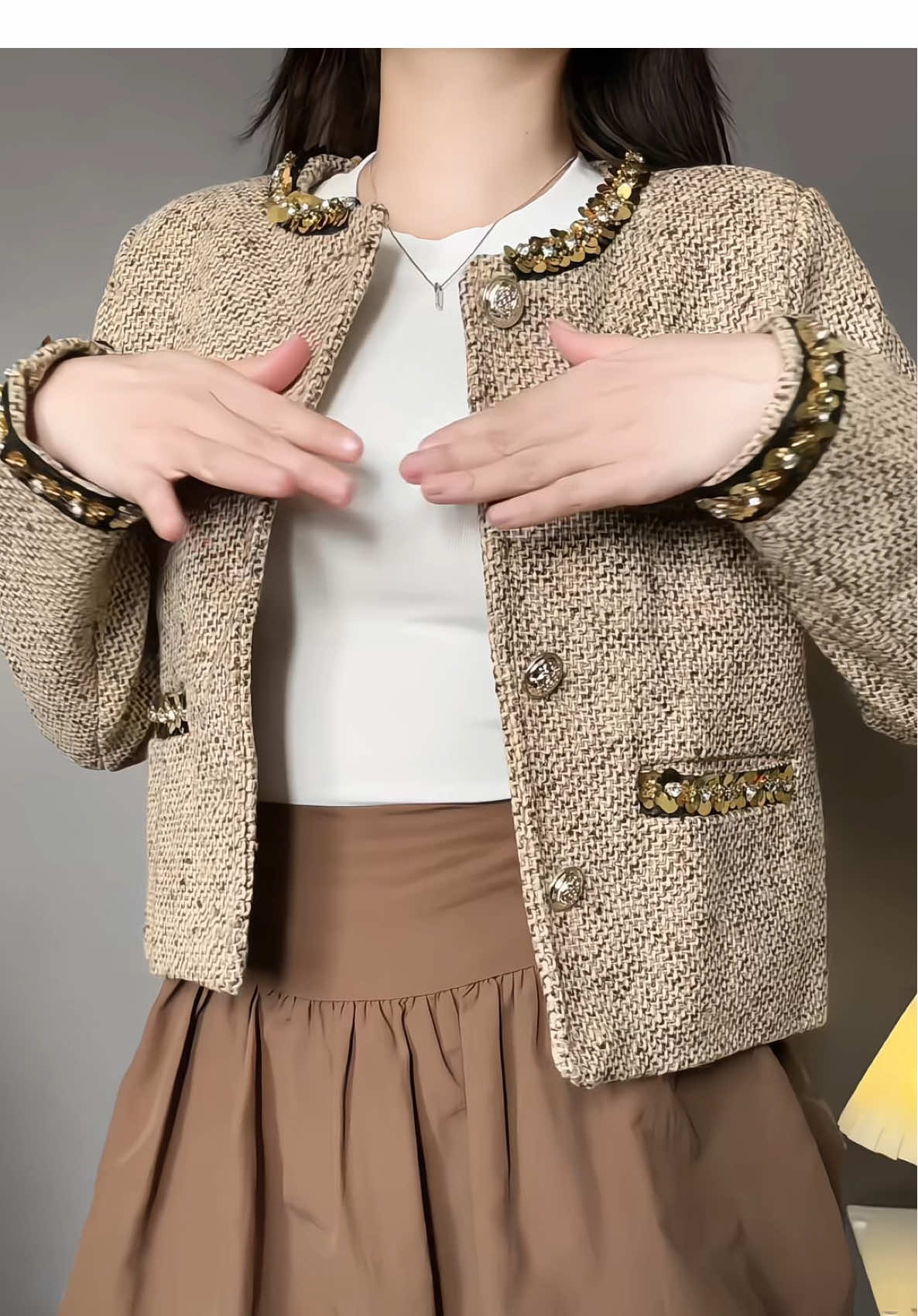 Vừa chớm thu sắm áo dạ zá siu mềm #thoitrangnu #aokhoac #aokhoacda #lannchii00 