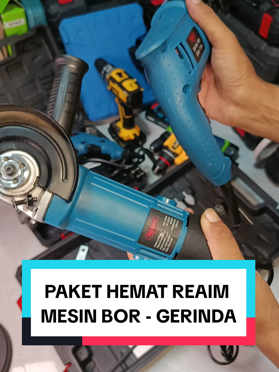 PAKET HEMAT BOR DAN GERINDA DARI REAIM LAGI TURUN HARGA PAKET KOMPLIT, YG MINAT AMBIL SEBELUM KEHABISAN #paket #mesingerinda #mesinbor #reaim #guncang1010 