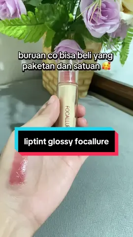 liptint glossy transfer proof andalan🔥 #liptint #focallure #transferproof 