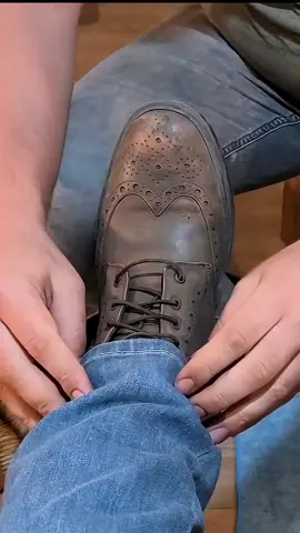 BEST ULTRA Shoe Shining ASMR 2025 l Satisfying Shoe Shine like New✨🔥 #shoeshine #asmr #satisfying #relaxing 