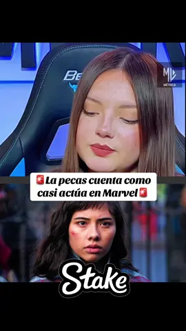 La Pecas cuenta cómo casi actúa en Marvel #parati #fyp #virał #humor #peru 