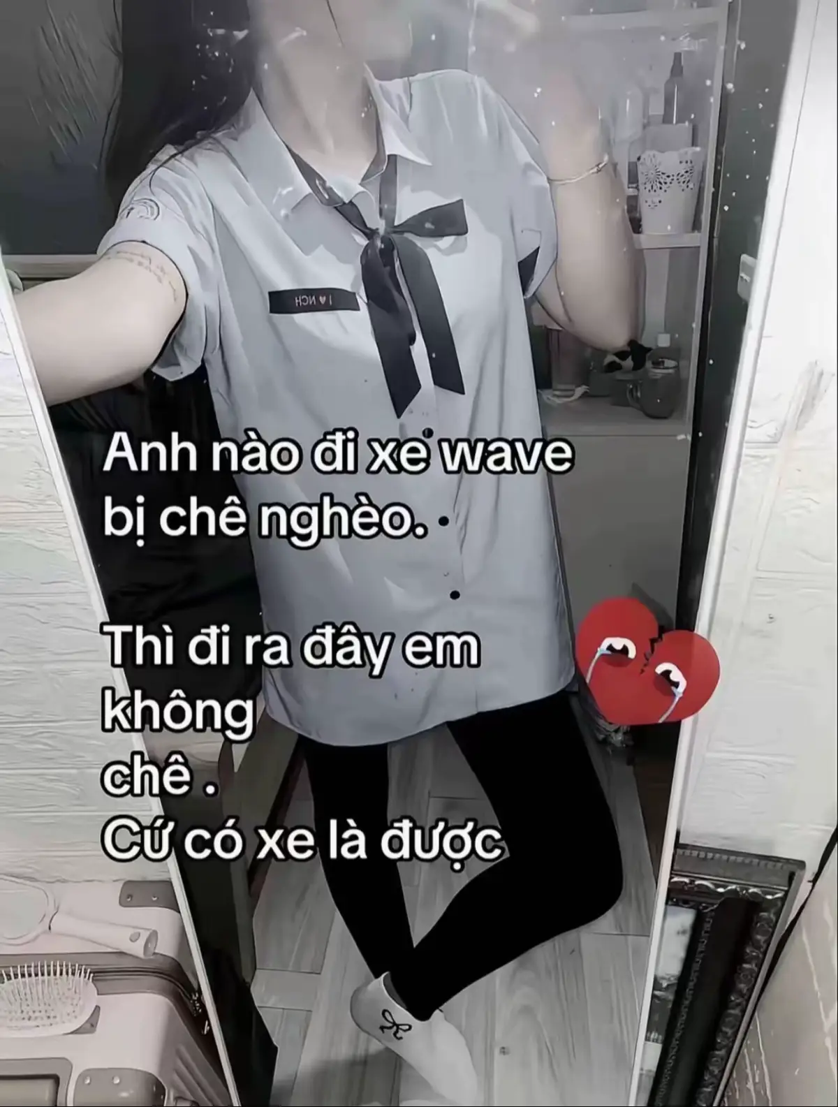 Xe hơi bẩn, em đi tạm nhee…🥰 #wave110 #wavedokieng✈️💸 #wavedokieng✈️ #xuhuongtiktok 