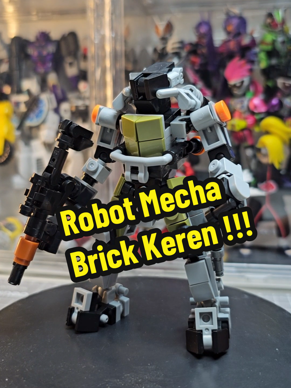 Robot Mecha Brick Keren dan Murah !!! #brick #baloksusun #robot #mecha #mainanmurah 