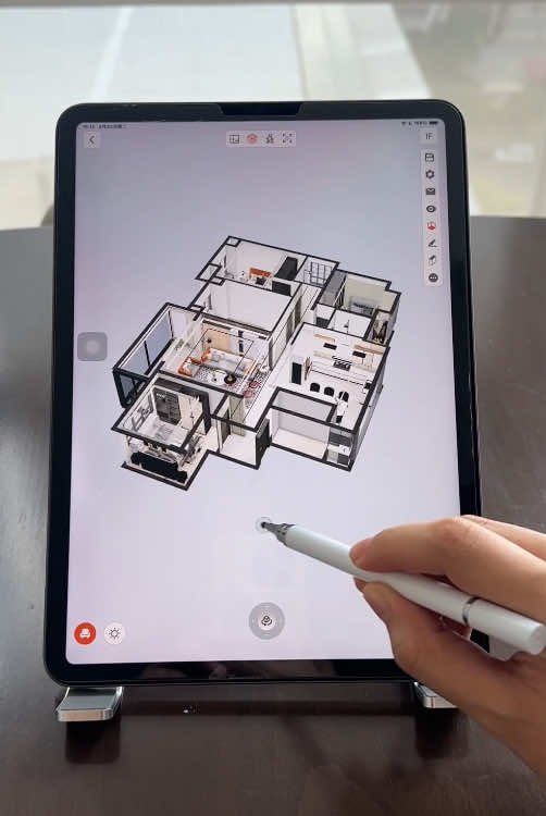 Design my house in 5 minutes with this perfect app!#designer #3dmodel #designinspiration #dreamhome #joyplan 