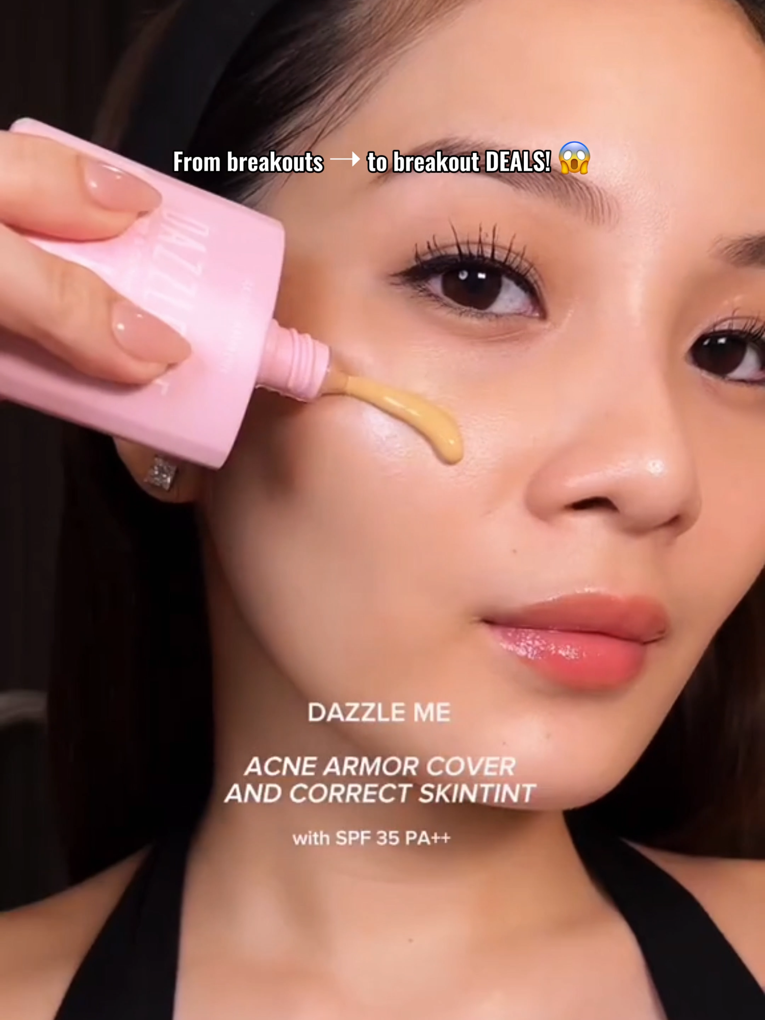 ⚡FLASH DEAL ALERT⚡ Say hello to clear + glowing skin!  Dazzle Me Acne Armor Skin Tint now just  ₱200 on 10.10! 🛒✨ #dazzlemeph #makeupdeals #skintint #acne #1010tiktokshoppingsale