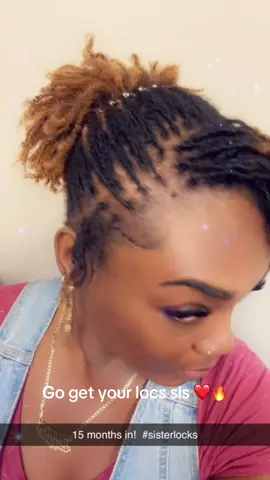 Go get your locs sis ❤️#fyp #viral #sisterlocksjourney #sisterlocks @Mrcherokeewalker10282016 @CherokeeWalker 