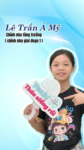 Bé Á Mỹ chỉnh nha tăng trưởng (chỉnh nha giai đoạn 1) #nhakhoano1duchoa #nhakhoa #duchoalongan62 