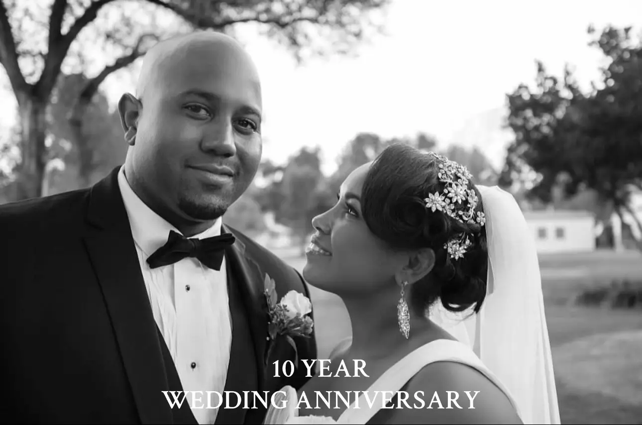 It started with MySpace, followed by a butt dial, then a first date… and now 10 years of marriage. A decade of growing, building, and loving each other through every season of life. Here’s to the next 10, and then some 💍💕 #WeddingAnniversary #marriagelife  #10YearWeddingAnniversary #couplestiktok 