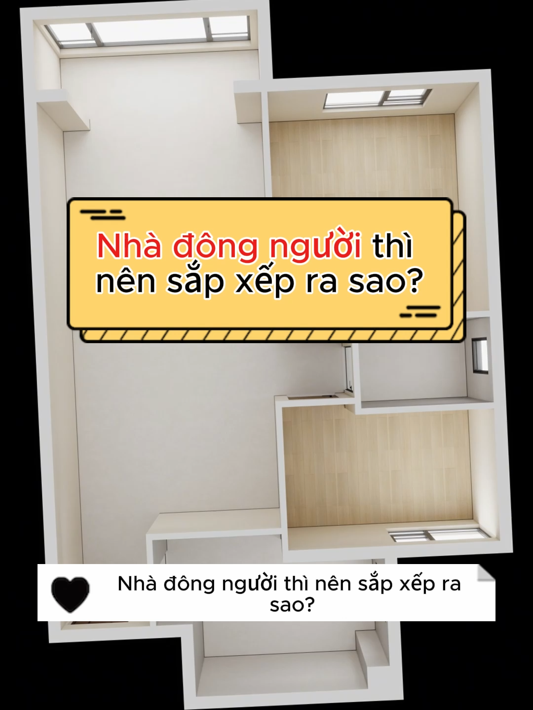 Nhà đông nười nên sắp xếp ra sao ?#xuhuongtiktok #xuhuong #thietkenhadep #thietkenoithat #thicongnhadep #phongngudep #thicongtrongoi