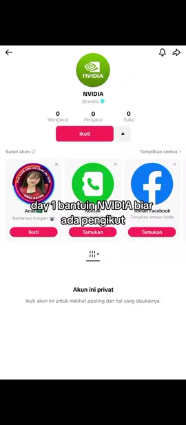 akhirnya NVIDIA punya pengikut #viral #fyppppppppppppppppppppppp #trending #fouryou #nvidia 
