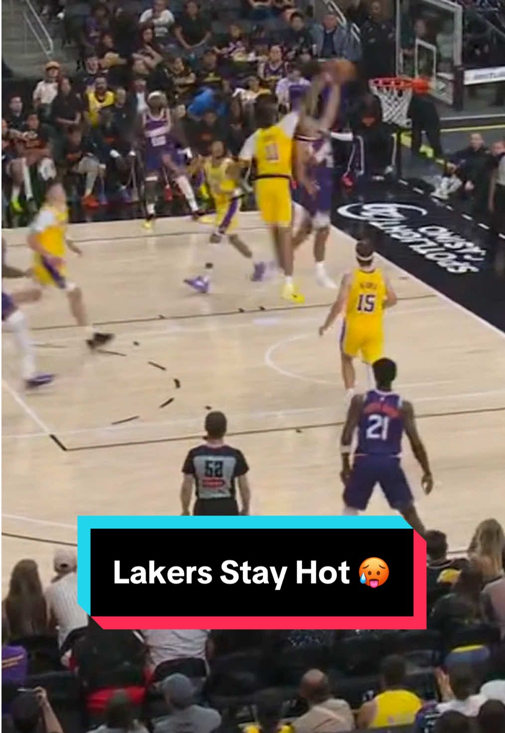 Welcome to the Lake Show 🍿 @Lakers #NBA #basketball #Lakers #AustinReaves 