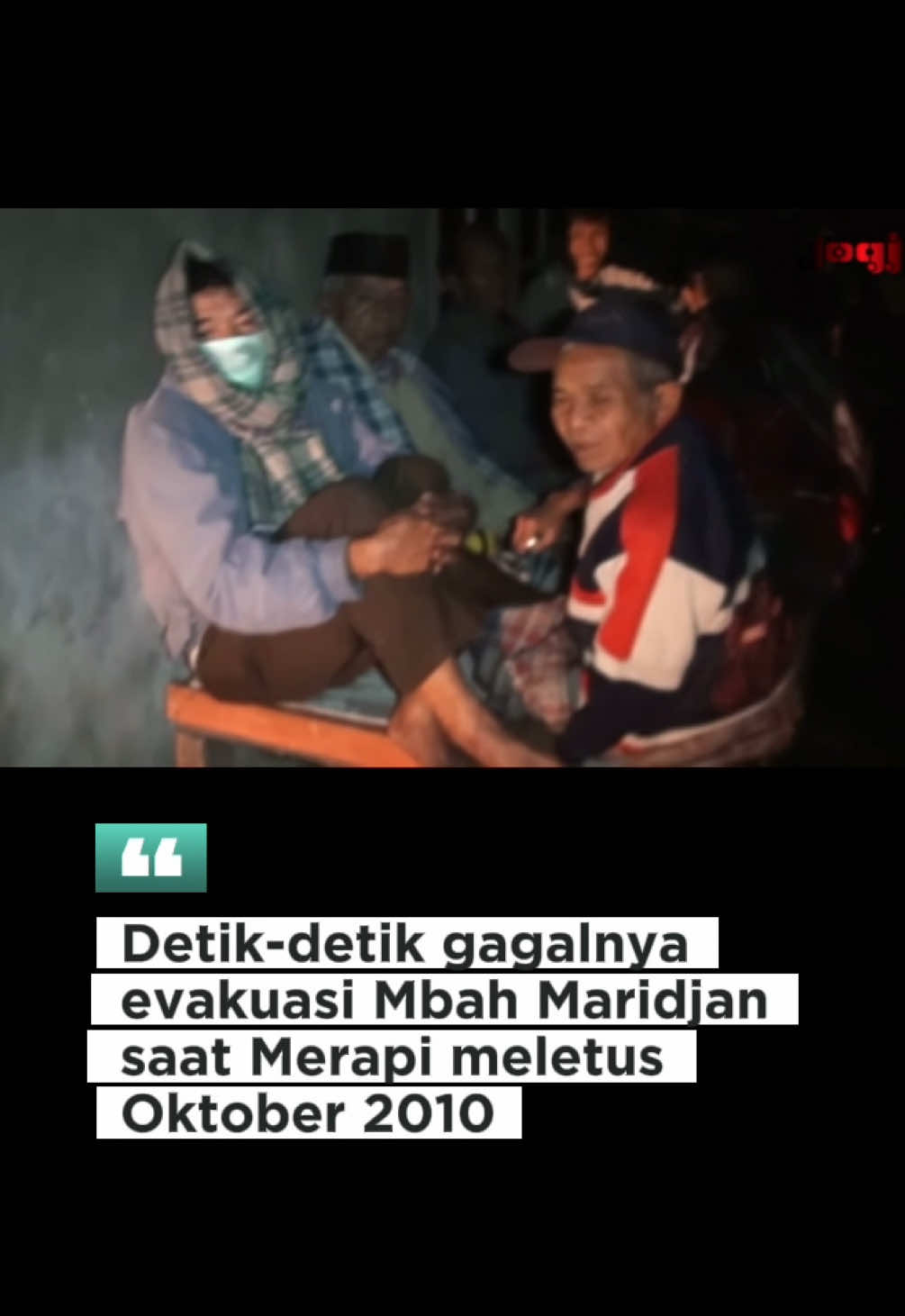 Kilas balik erupsi Merapi 26 Oktober 2010 Relawan gagal mengevakuasi Juru Kunci Mbah Maridjan beserta beberapa warga yang memilih tinggal di desa Kinahrejo, Cangkringan, Sleman 😇 Video yt/Jogja Magazine #erupsimerapi2010 #26oktober #mbahmarijan #jogjaexplore #fyp 