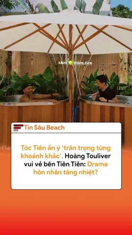 Tóc Tiên ẩn ý, Hoàng Touliver vui vẻ bên Tiên Tiên – Drama hôn nhân tăng nhiệt? #tiktoknews #tiktokviral #xuhuong #tientien #viral 