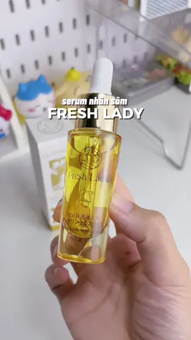 Chân ái cho bà làn da trẻ trung 💕✨ #freshlady #serumnhansamfreshlady #unboxingvideo 
