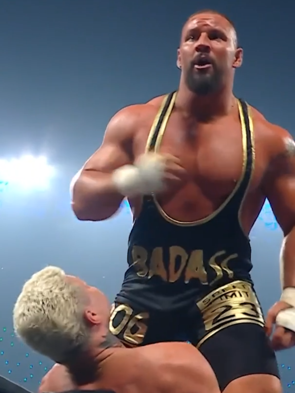 somebody sounds jealous 🤭 #WWE #BronBreakker #CodyRhodes #BronsonReed