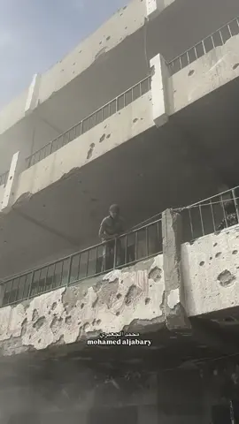 Targeting Ibn Al-Haytham School, which houses a large number of displaced people in eastern Gaza City; a state of panic among women and children....#palestine #savegaza #freepalestine #savegazanow 
