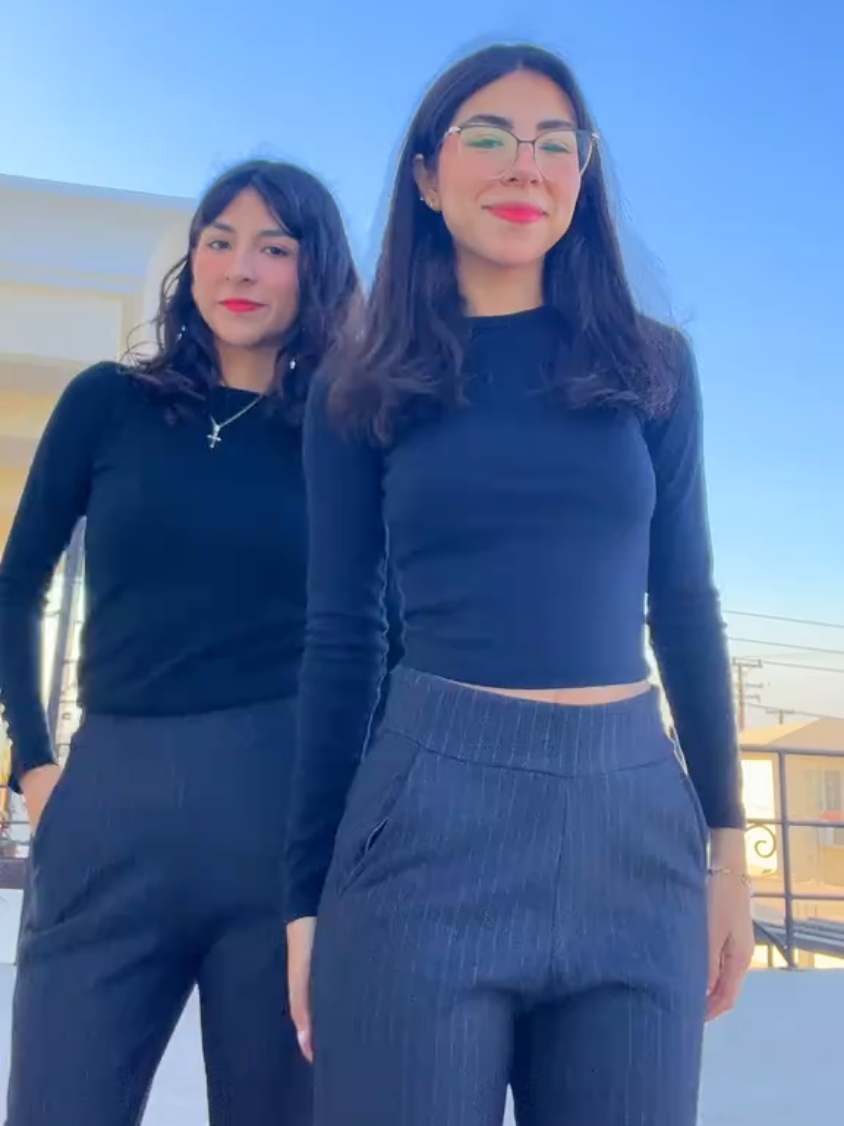 Me puse linda 🌸♥️ #oldtrend #gigiymaya #hermanas #keniaos #viral 