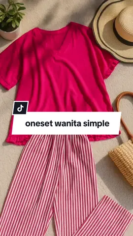 Rekomendasi oneset wanita simple #dailyoutfits #outfitwanita 