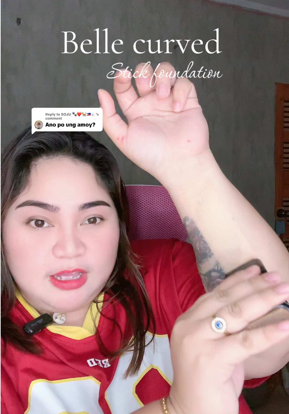 Replying to @SOJU 🐾❤🐕🇵🇭🇰  Grabe tong stick foundation na to mga mi #stickfoundation #foundation #foundationreview #stickfoundationreviews