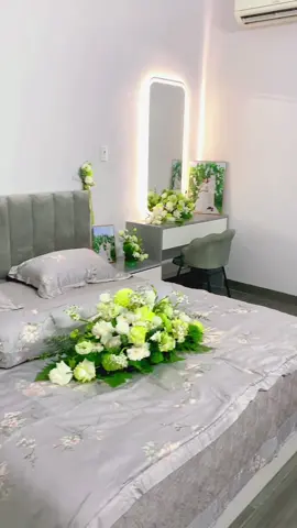Phòng cưới mà chồng chuẩn bị theo sở thích của tuiii🌸🥳💓 #wedding #phongcuoidep #capcut_edit #viral 