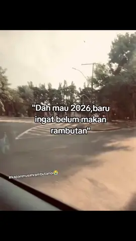 Belum makan rambutan😭