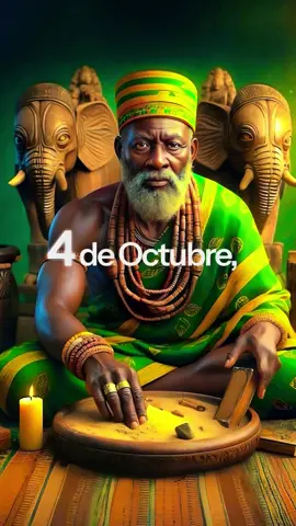 Feliz día de ORULA🟢🟡 Felicidades a todos los Sacerdotes de Ifa en su día ! Iboru Iboya Ibocheche! #orula #orunmila #ifa #babalawo #oraculo 
