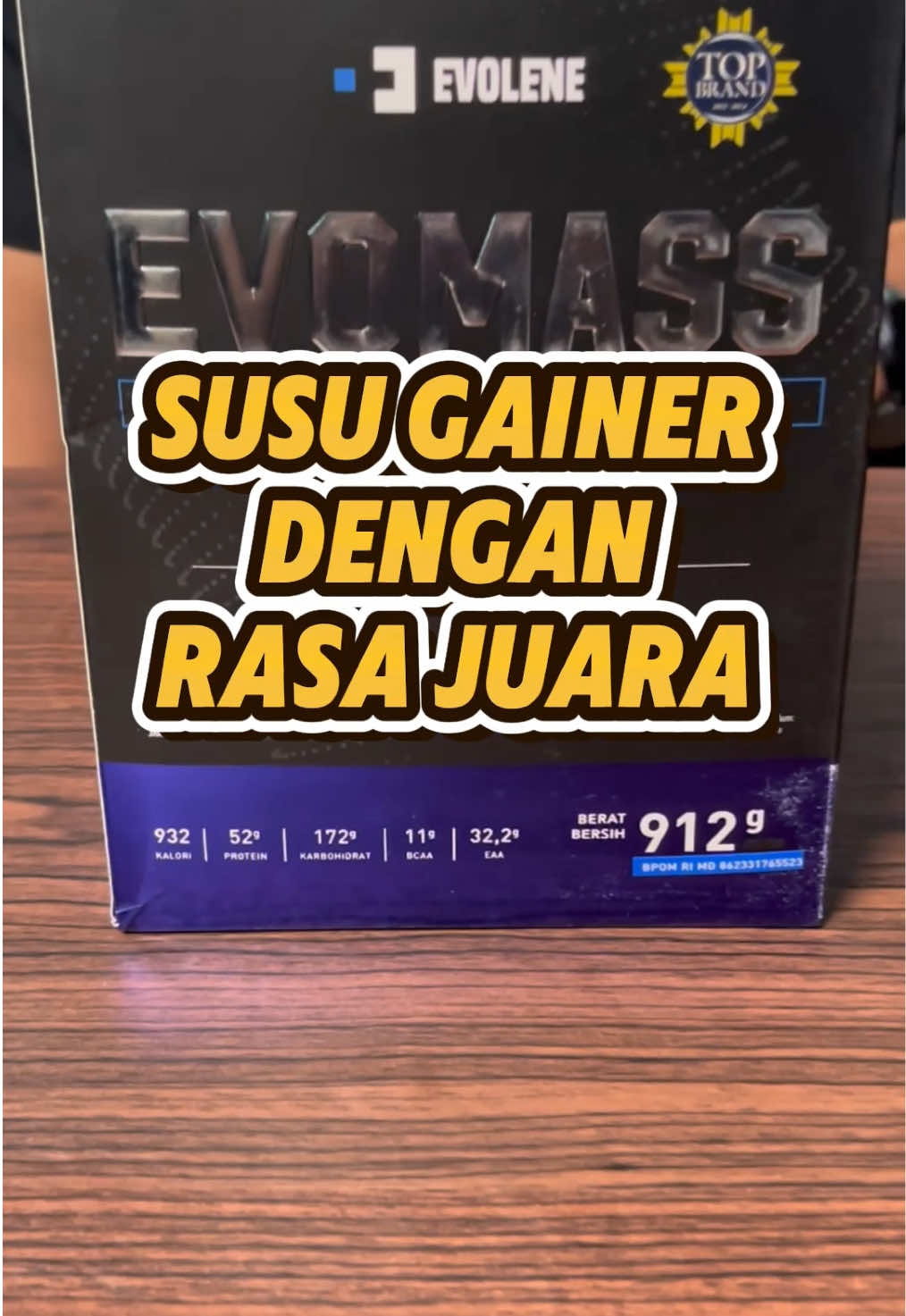 Bulking makin gampang, rasanya pun juara! 🥛💪 Evomass — susu gainer yang bikin nambah massa otot tanpa rasa eneg. #Evomass #MassGainer #Bulking #Evolene #PowerCreatorEvolene 