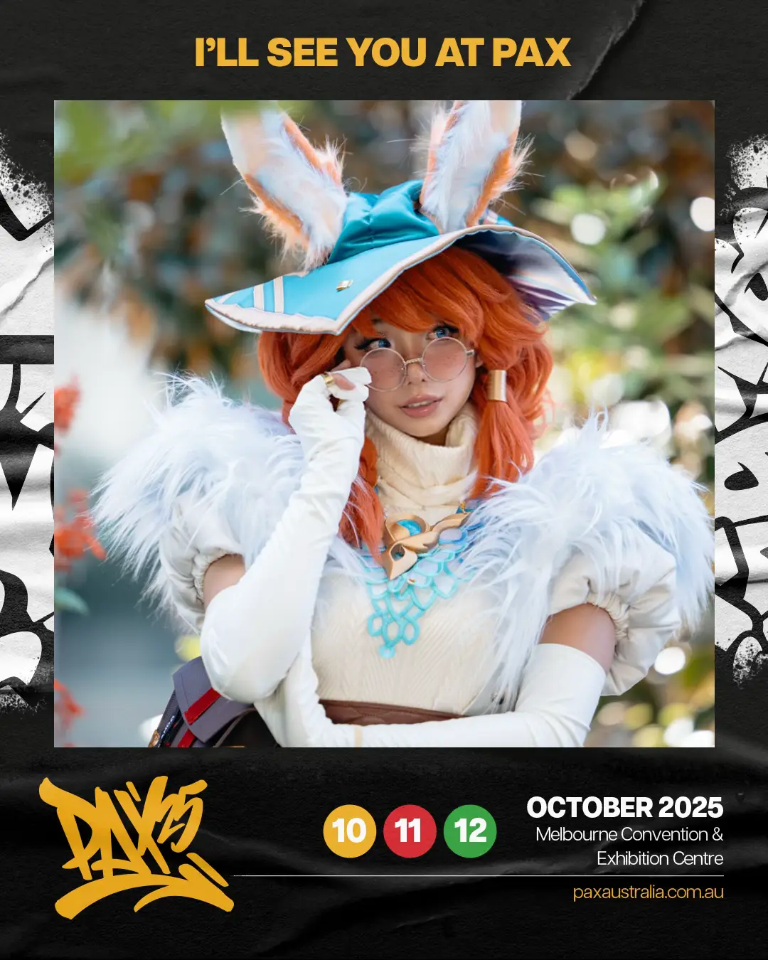 AHHHH 🌟✨ I’m super-dooper excited to finally announce that I’ll be a Content Creator for PAX Aus 2025 🩵🎉 (Oct 10–12)!!! This is actually only my second PAX ever, so being invited as a creator this year feels sooo surreal 🥹💞 I can’t wait to dive back into all the fun panels, try out new games, explore the convention floor, and most importantly… see all of your incredible cosplays again!! 🫶💫 💫 My cosplay line-up for the weekend: 🌿 Friday – Sage from Valorant  🪷 Saturday – Spirit Blossom Ahri (come say hi at the League meet 🌸✨) 🩸 Sunday – Miss Hunter with @mildpanicc as my hubby Sylus heheh It’s going to be such an exciting weekend full of games, photos, and meeting new friends! ✨ I’d love to meet you all, so don’t be shy to say hi if you see me around the con 💕 📸 Photo by: @thatguywahid  Tickets are selling out suuuper quick 🏃‍♀️💨 so if you haven’t grabbed yours yet… now’s the time!! I’m sooo ready to make amazing memories with everyone this October ✨💞  #PAXAus #PAX2025 #Cosplay #ContentCreator #fypシ゚ 