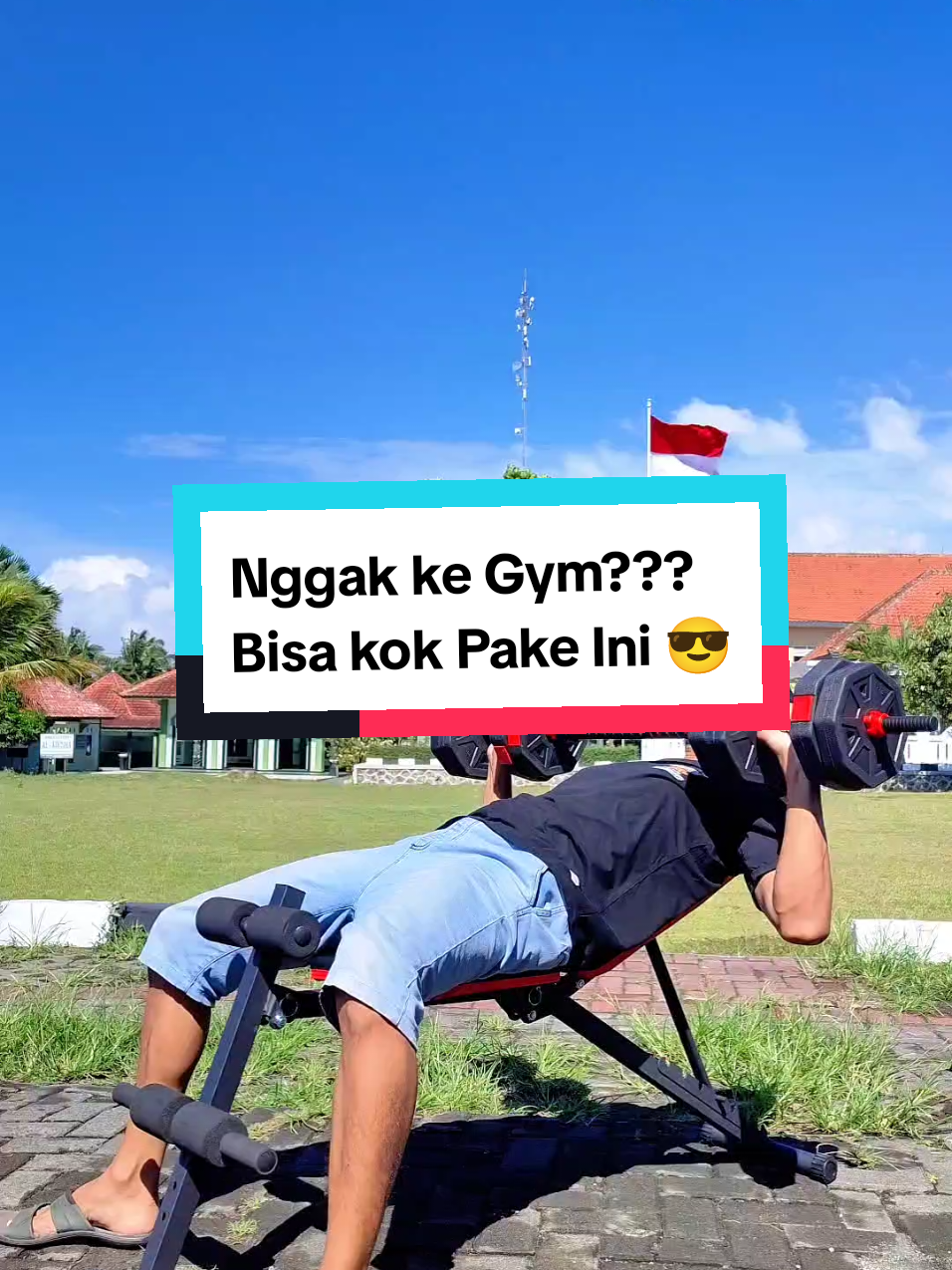 Kursi Bench Press Lipat Portable Buat Olahraga atau Workout atau Gym di Rumah.  #benchpress #kursibenchpress #gymdirumah #workoutdirumah #olahragadirumah 