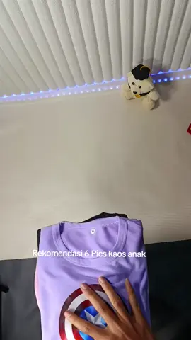 Daptnya 6 Pics ya bund kaos se premium ini, cek keranjang kuning#atasankidsvirall #OOTDanak #kaosviral #kaosmurah #fyptiktok 