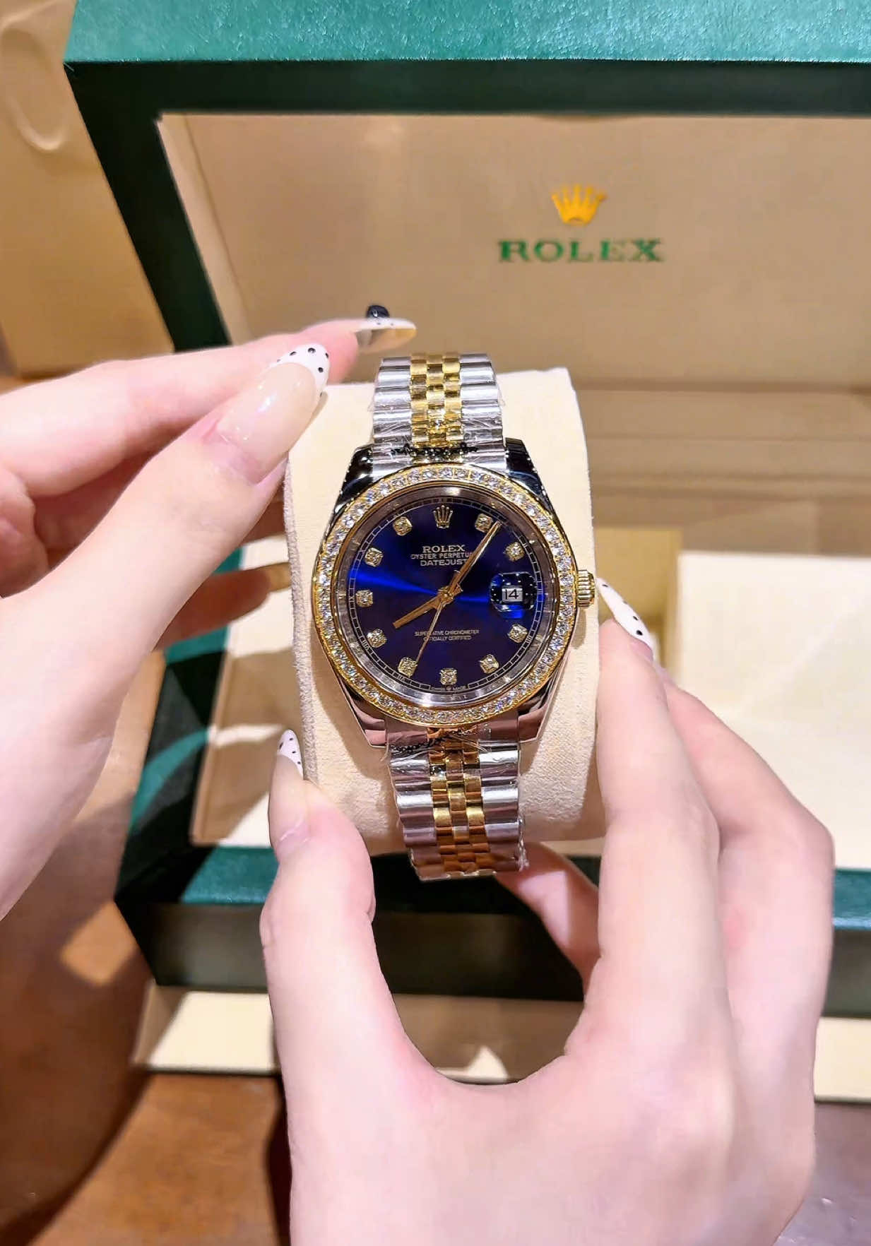 Mẫu RL dây demi tone da, đủ sz 31-37-41mm ạ🥰🫶🏻#xuhuong2025 #tiktokvietnam #donghodep #donghonam #nghiendongho 