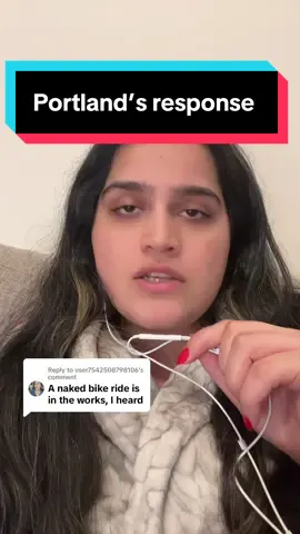 Replying to @user7542508798106 Portland responding with an emergency naked bike ride makes so much sense for everything I know about Portland. Yall sound amazing.  #portland #portlandoregon #pdx #rcomedy #satire 