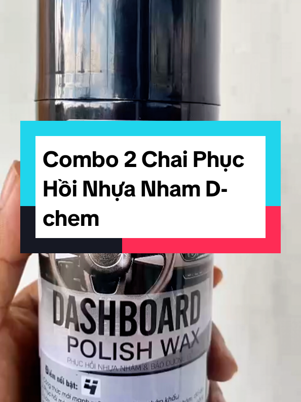 Combo 2 Chai Phục Hồi Nhựa Nhám D chem#dochoixe #xuhuongtiktok #tiktokshop 