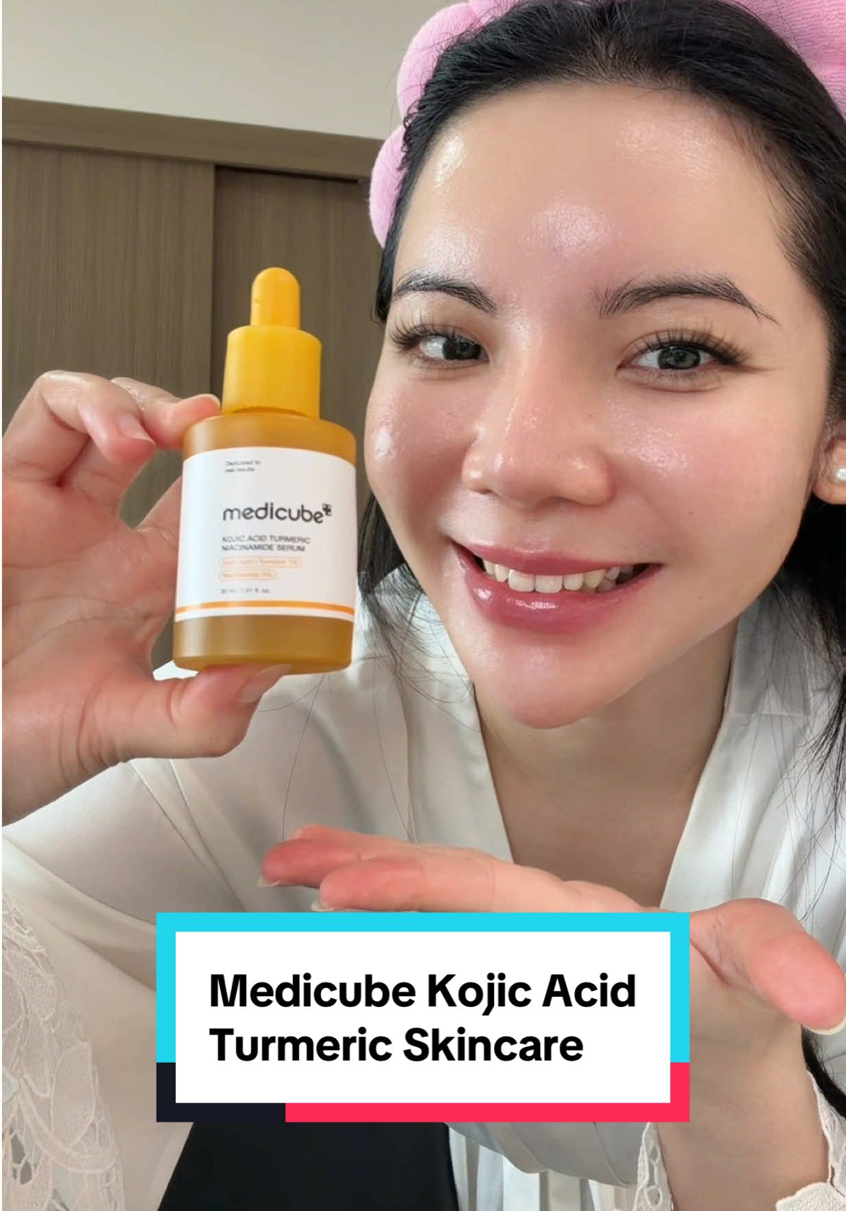 Medicube Kojic Acid Turmeric Skincare @medicube_SG  #medicube #medicubekojicacid #medicubeskincare #createtowin #tiktokshopsg 