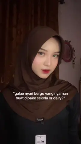 nyaman banget @leyamodestwear#leya #hijabbergo #fyp #hijabsekolah 