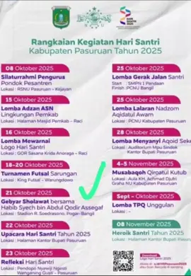 hari santri #stadionpogarbangil  #kabupatenpasruan #habib syech bersholawat 