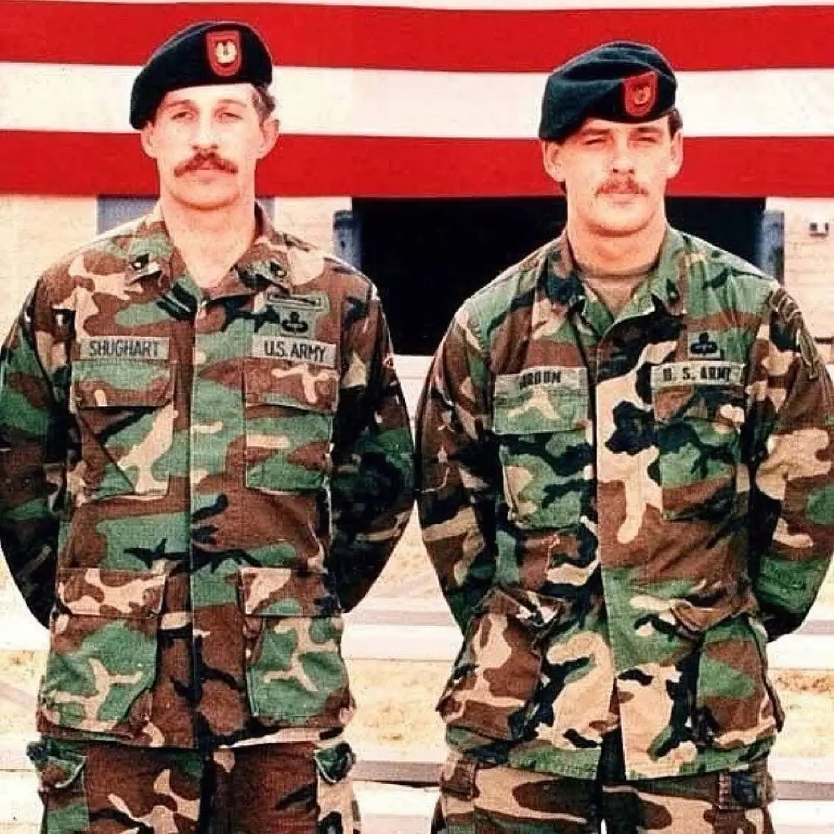 Remembering Master Sergeant Gary Gordon and Sergeant First Class Randy Shughart - October 3rd, 1993, Mogadishu, Somalia  - After Super 6-4 went down, MSG Gary Gordon and SFC Randy Shughart, who were providing sniper support from overhead, requested to be inserted to assist the crew. Being denied twice, they were given permission after the third request. They knew full well what they were asking to do as the mob closed in on the crash site. They went in anyway. - They defended the crew until they were overwhelmed by shear numbers and ultimately killed. For their incredible heroism and sacrifice, both were awarded Medals of Honor.  The citations are too long to post on here, but part of MSG Gordon’s reads: ⠀⠀⠀⠀⠀⠀⠀⠀⠀⠀⠀ “...After his third request to be inserted, Master Sergeant Gordon received permission to perform his volunteer mission... Equipped with only his sniper rifle and a pistol, Master Sergeant Gordon and his fellow sniper fought their way through a dense maze of shanties and shacks to reach the critically injured crew members. Master Sergeant Gordon immediately pulled the pilot and the other crew members from the aircraft, establishing a perimeter which placed him and his fellow sniper in the most vulnerable position. Master Sergeant Gordon used his rifle and side arm to kill an undetermined number of attackers until he depleted his ammunition. He then went back to the wreckage, recovering some of the crew’s weapons and ammunition. Despite the fact that he was critically low on ammunition, he provided some of it to the dazed pilot and then radioed for help. After his team member was fatally wounded and his own rifle ammunition exhausted, Master Sergeant Gordon returned to the wreckage, recovering a rifle with the last five rounds of ammunition and gave it to the pilot with the words, “good luck.” Then, armed only with his pistol, Master Sergeant Gordon continued to fight until he was fatally wounded. His actions saved the pilot’s life.”